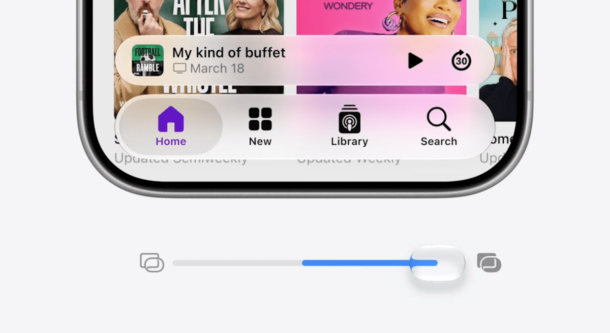 Apple nima uchun Liquid Glass dizaynini o'zgartiryapti?