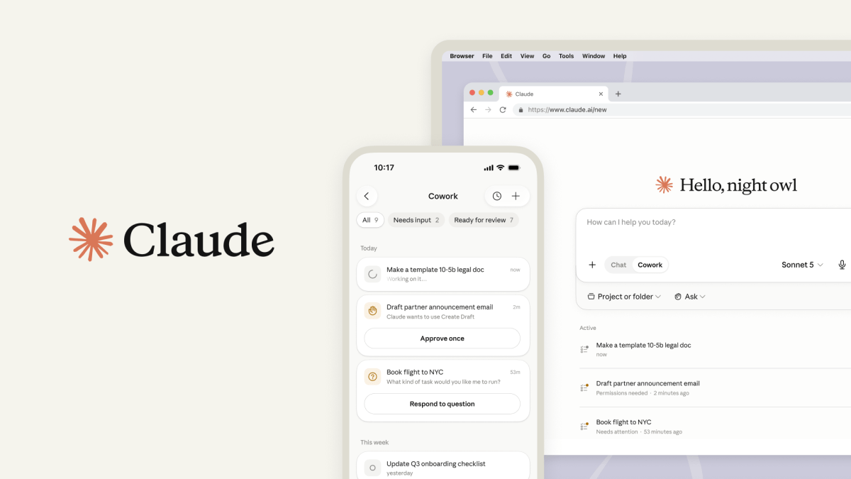 Claude Cowork endi mobil va vebda ham mavjud — bu nimani anglatadi?