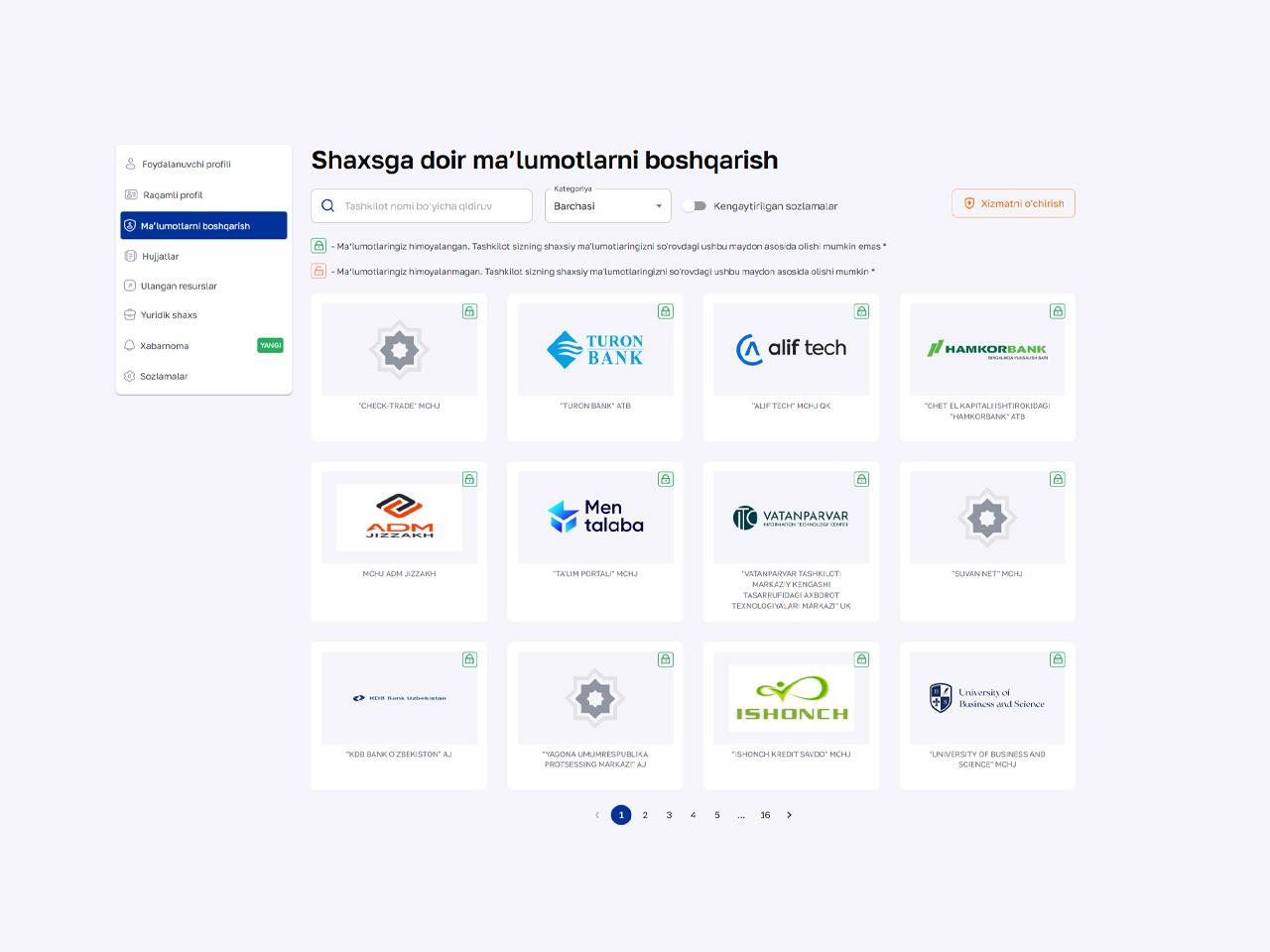 Shaxsiy maʼlumotlaringiz daxlsizligini taʼminlang