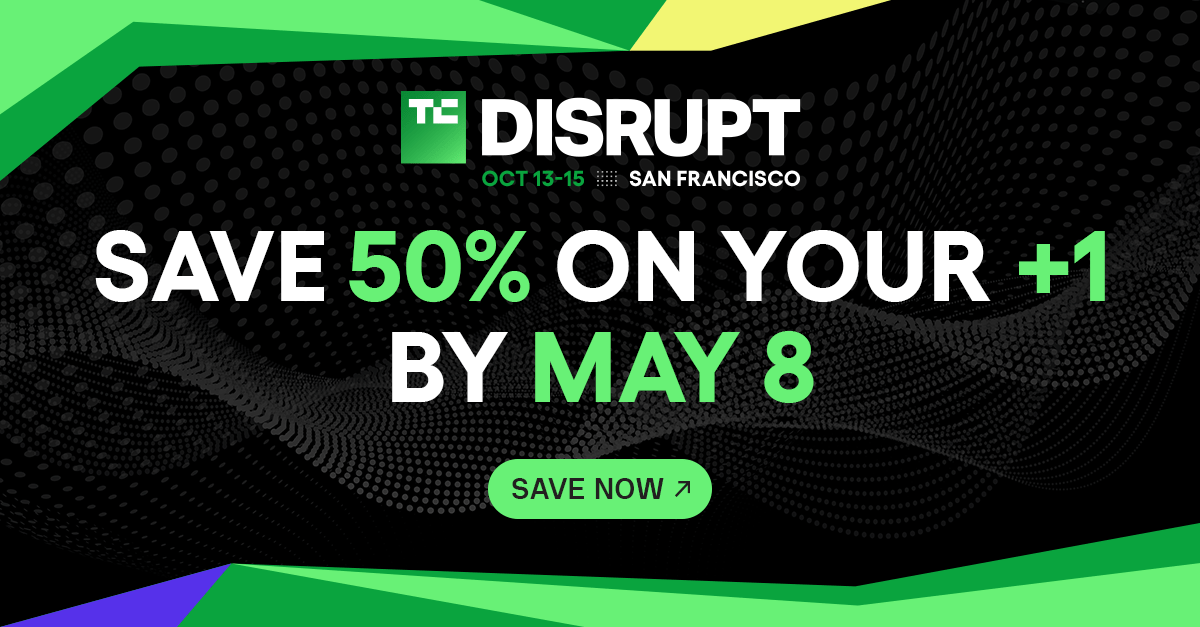 Qiziq: TechCrunch Disrupt 2026 chiptalari uchun 50% chegirma faqat 5 kun!