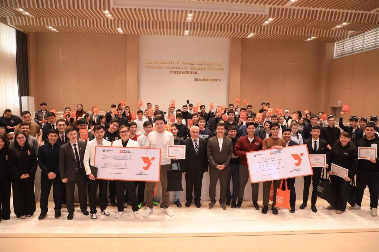 Yoshlar Ventures ikkita startapga $165 ming sarmoya kiritibdi