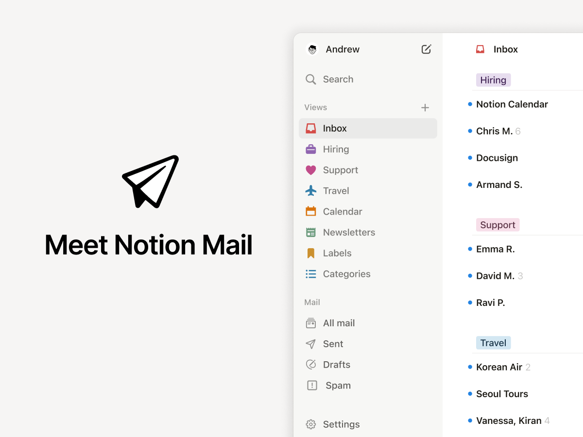 Nega Notion Mail o'z elektron pochta xizmatini to'xtatmoqda?