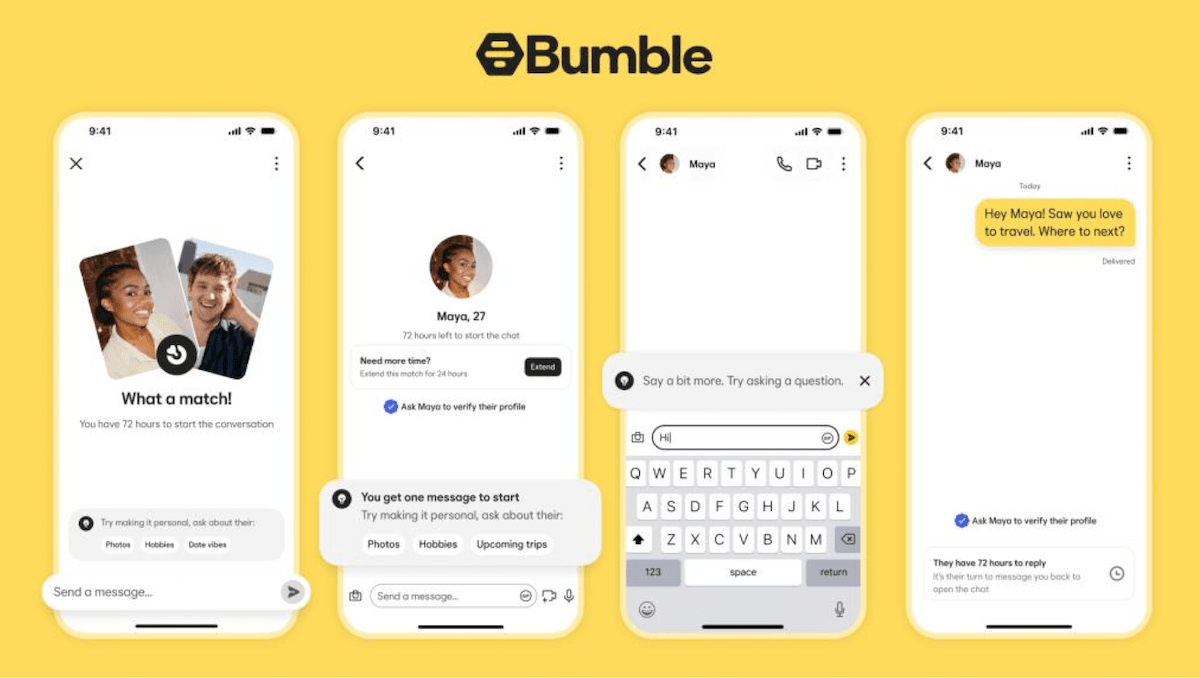 Bumble erkaklarga birinchi xabar jo'natish imkonini qaytaradimi?