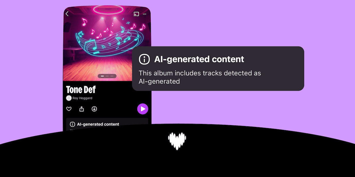 Deezerda doimiy yangilik: Kundalik yuklamalarning yarmi sun'iy intellekt mahsuli