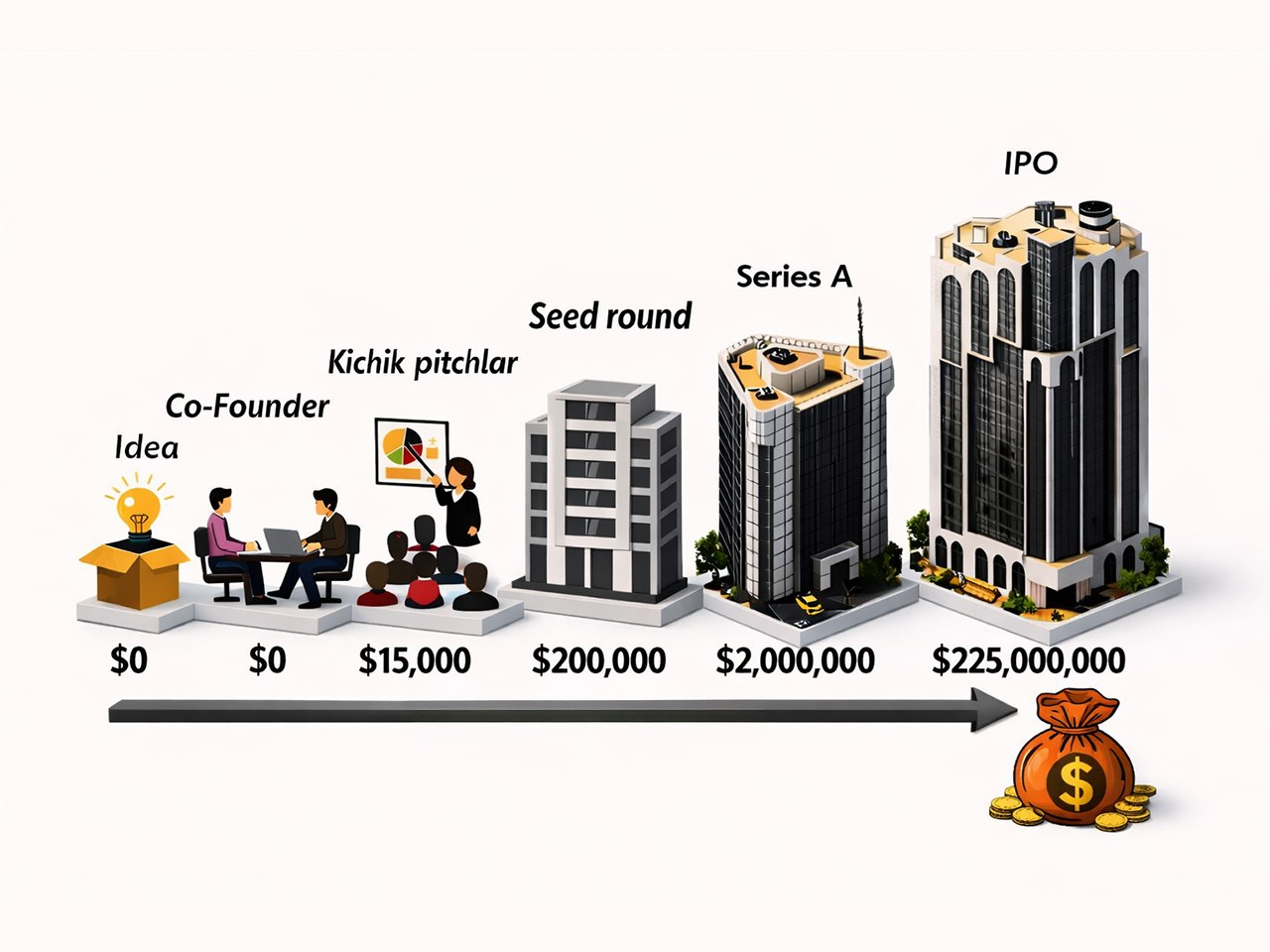 Startaplar investitsiyani qachon va qanday miqdorda olishi kerak?