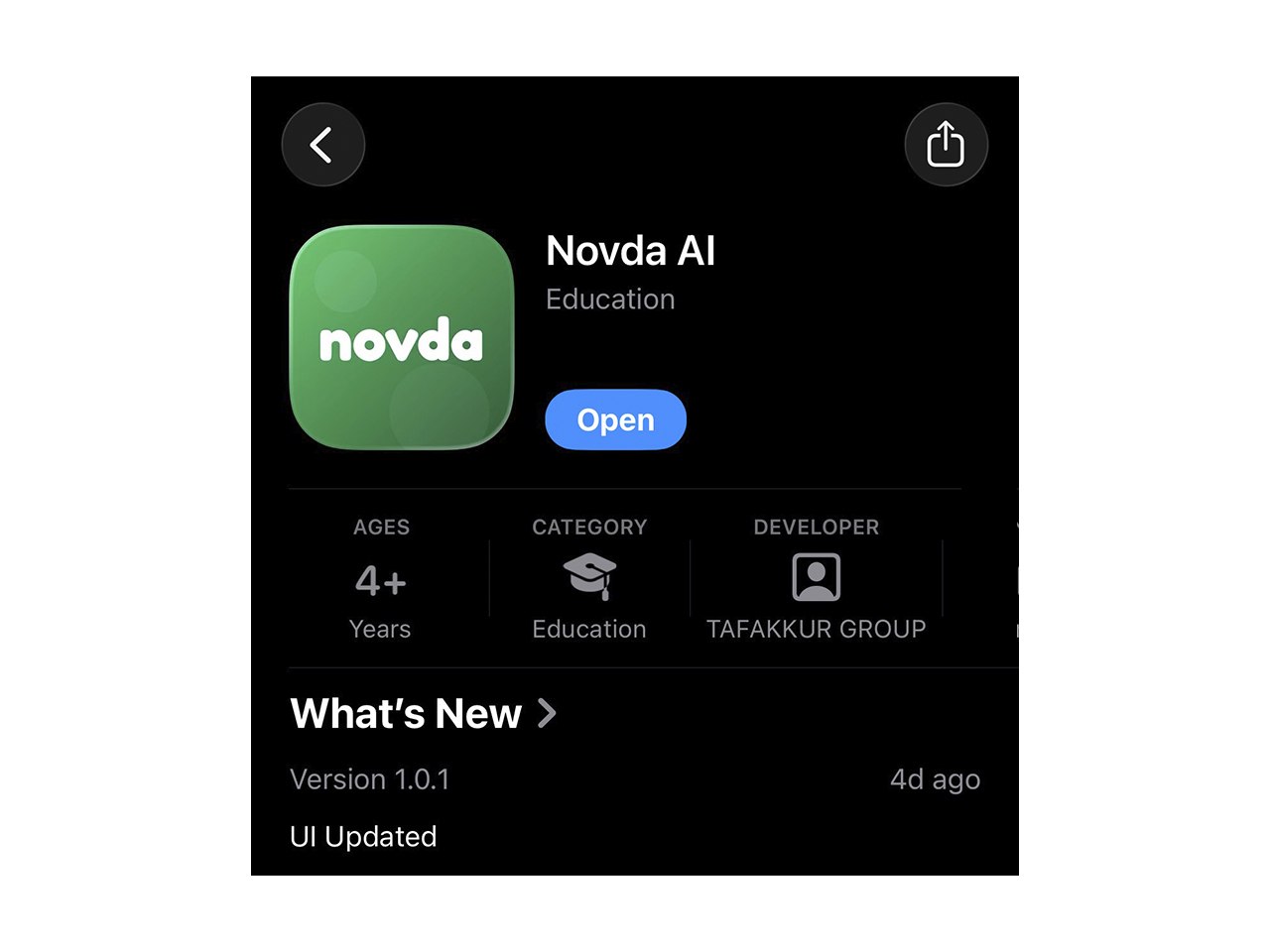 Farzandi borlar uchun “Novda Ai” nomli qiziqarli dastur ishlab chiqilibdi