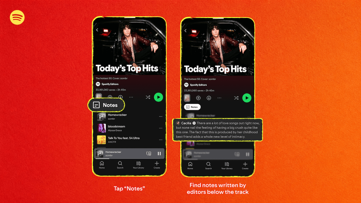 Spotify yangi funksiyasi yordamida siz o'zingizning sevimli qo'shiqlaringiz haqida gapirib bera olasizmi?