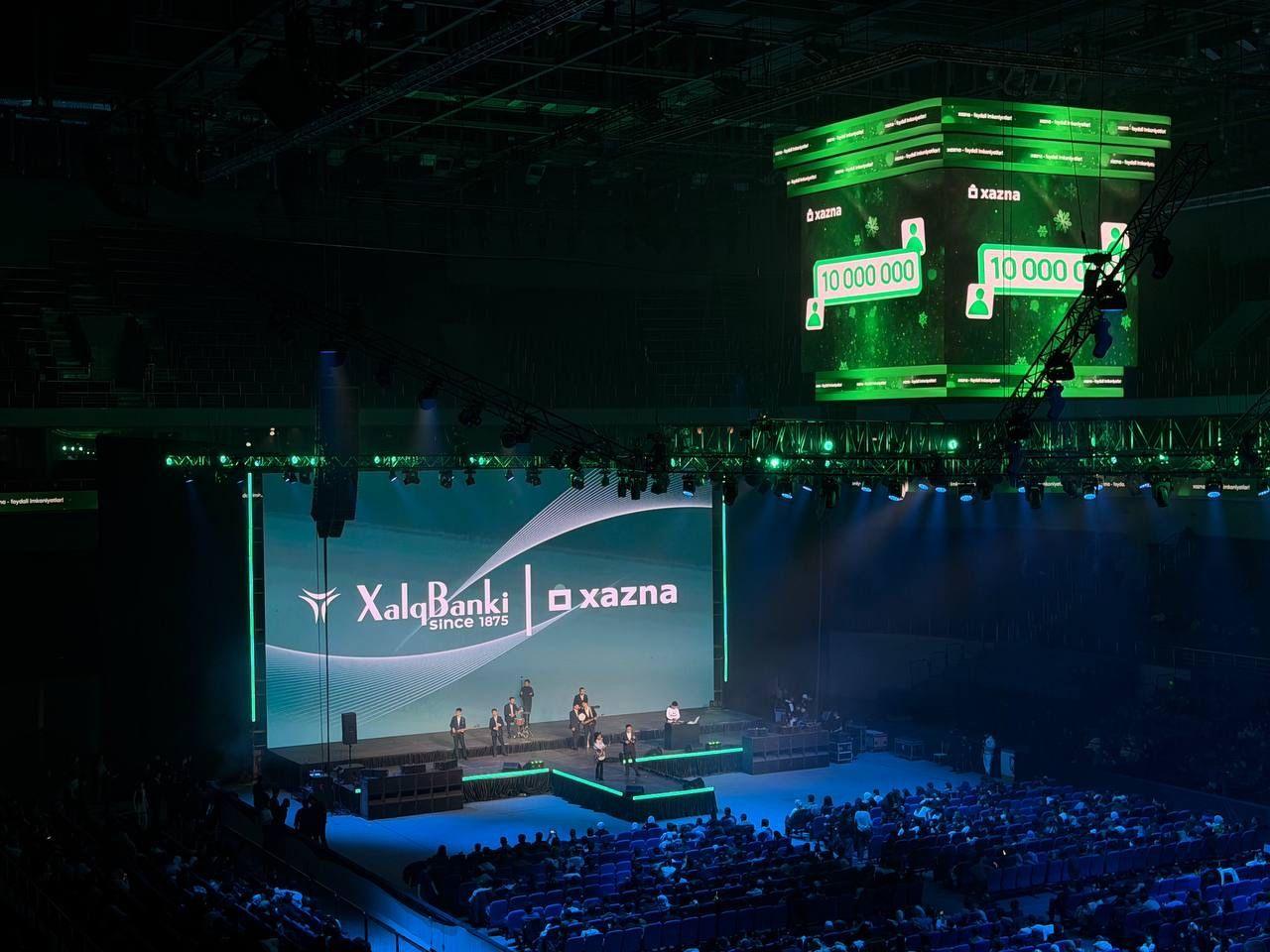 Xalq bankining xazna mobil ilovasi 10 million foydalanuvchiga erishibdi