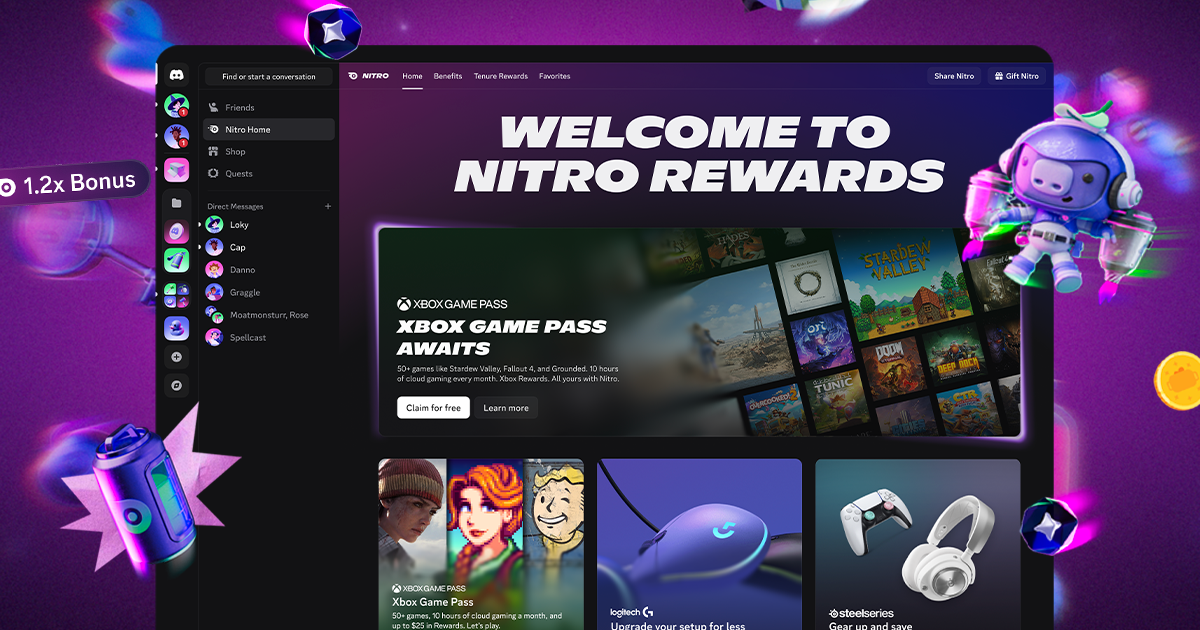 Nima uchun Discord Nitro va Xbox Game Pass birga foydali?
