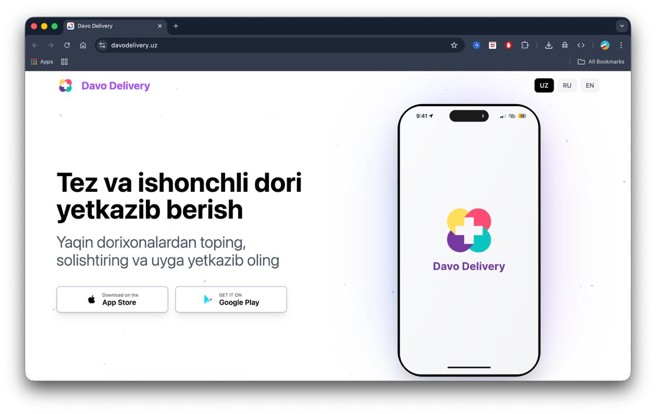 Dori yetkazib berish bozorida yangi mobil dastur paydo bo‘libdi